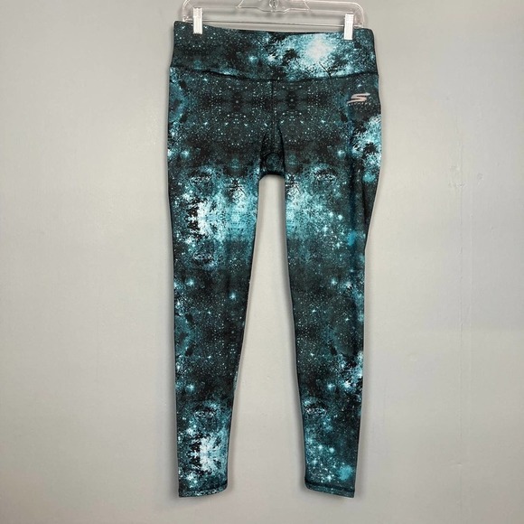 skechers Performance Division Go Dri Galaxy Leggings Size M Space Full Length - Picture 1 of 12